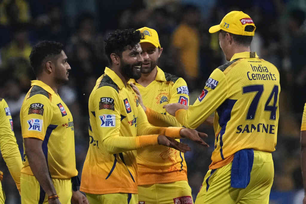 Jadeja Halts RR Charge at Chepauk with Timely Blows